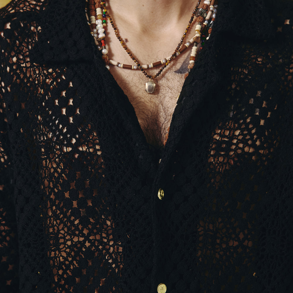 
                  
                    MIDNIGHT CROCHET - CAMISA
                  
                