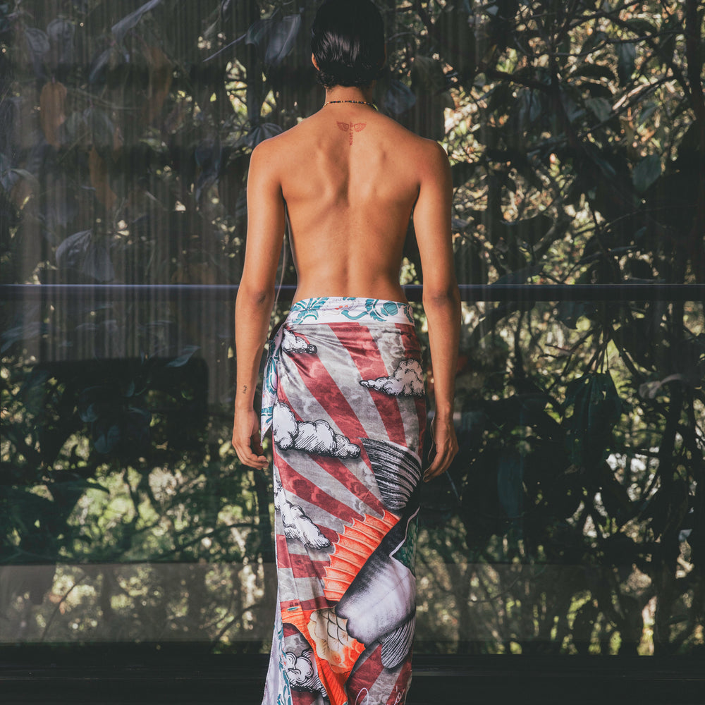 
                  
                    SARONG - FISHES ON SKY
                  
                